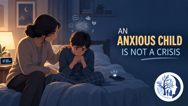 An Anxious Child Is Not a Crisis 