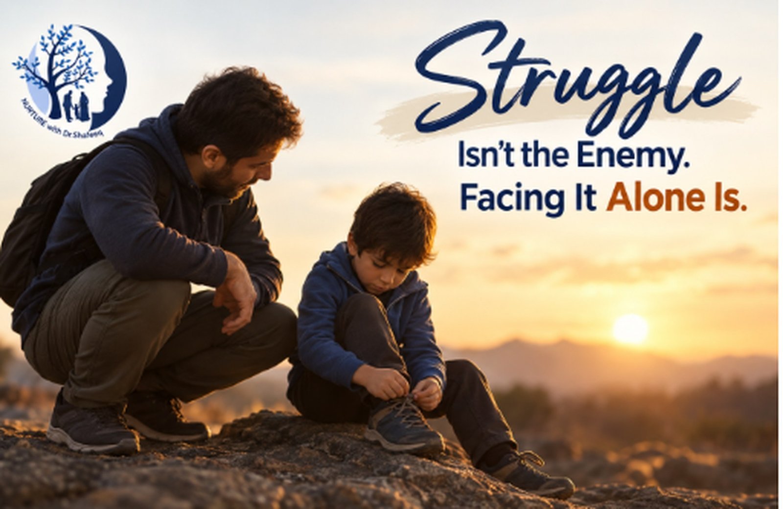 Struggle Isn't the Enemy. Facing It Alone Is.