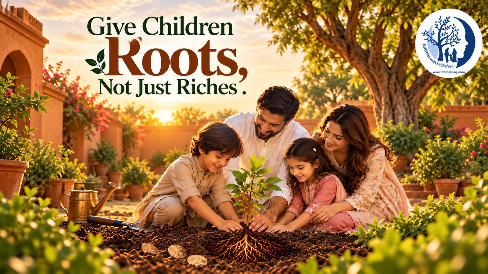 Give Children Roots, Not Just Riches
