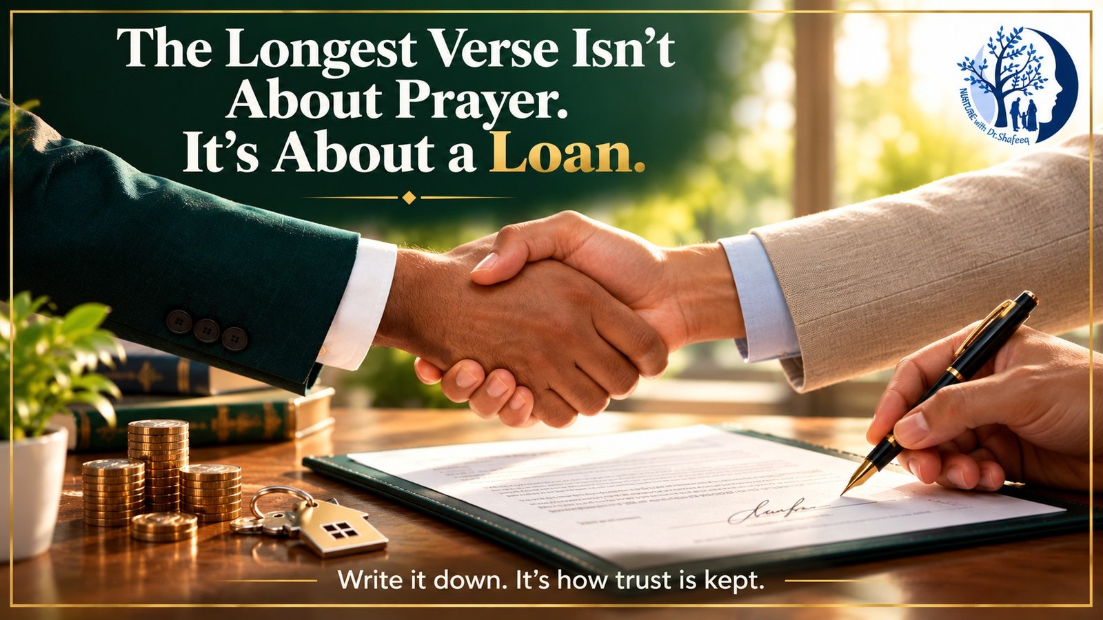 Write It Down: The Forgotten Command of Trust
