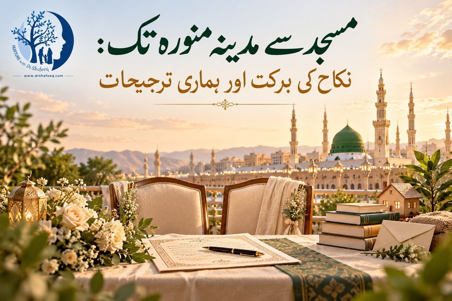 مسجد سے مدینہ منورہ تک: نکاح کی برکت اور ہماری ترجیحات