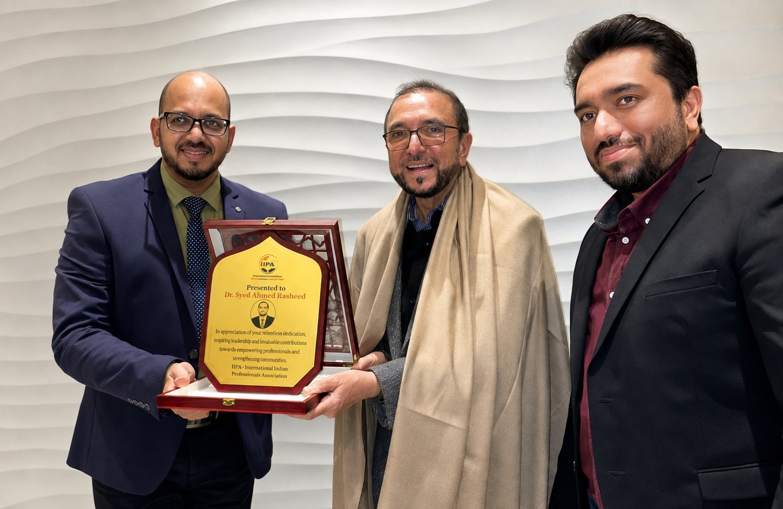Felicitation of Pravasi Bharatiya Samman Awardee Dr. Anwar Khursheed Sb
