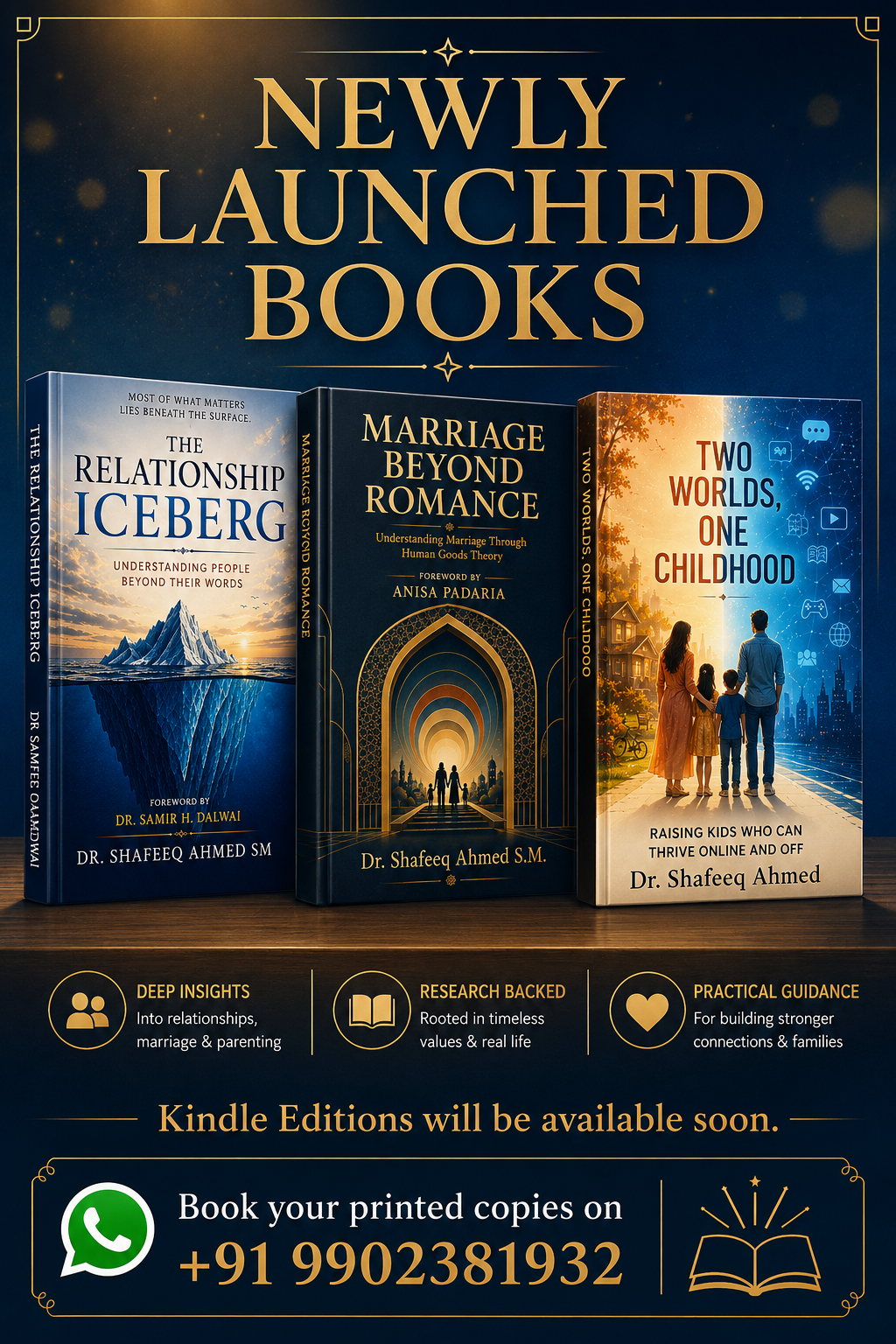 Newly launched books